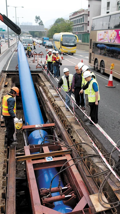 Hong Kong Water Main Project Site