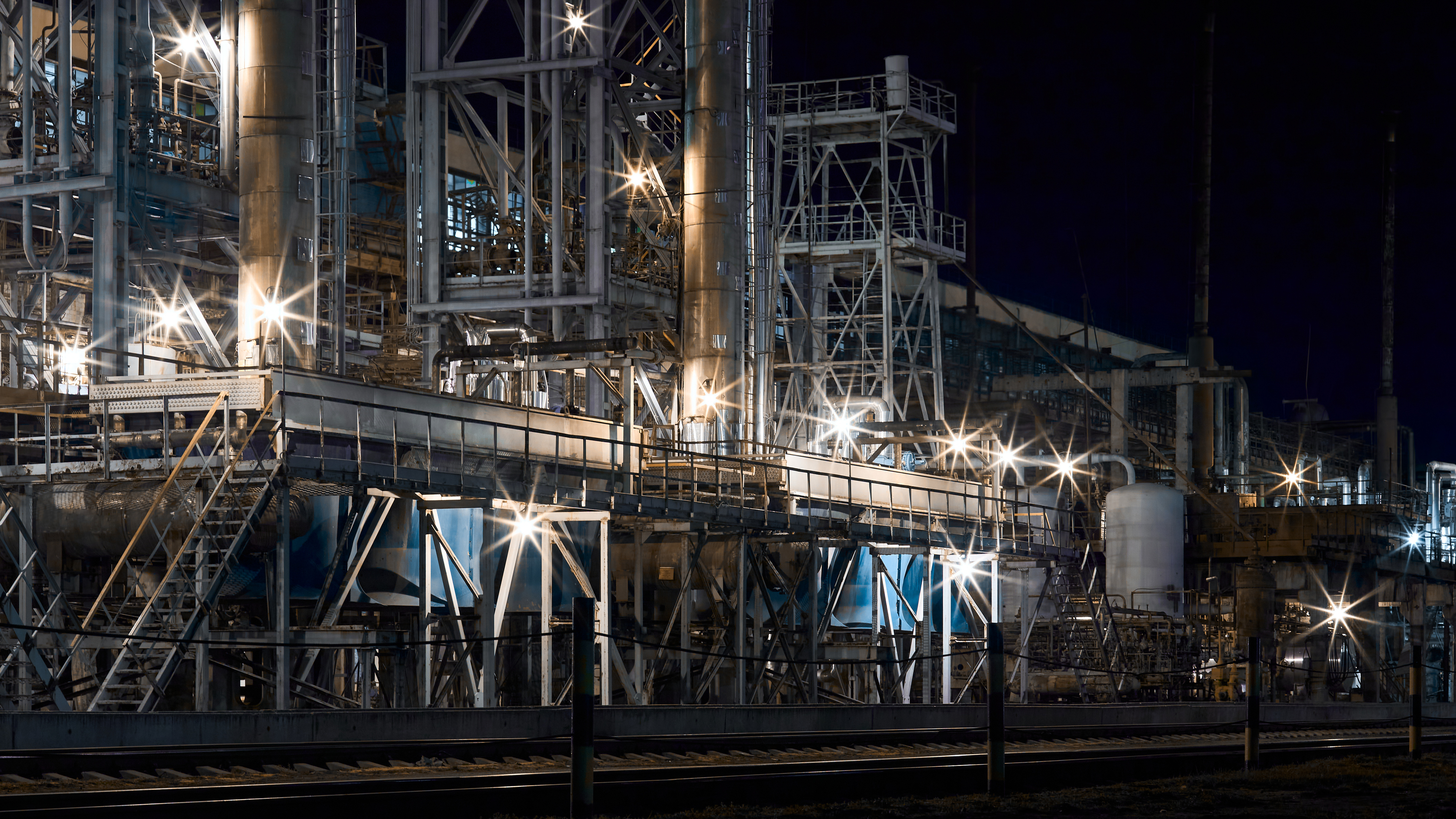 petrochemical plant