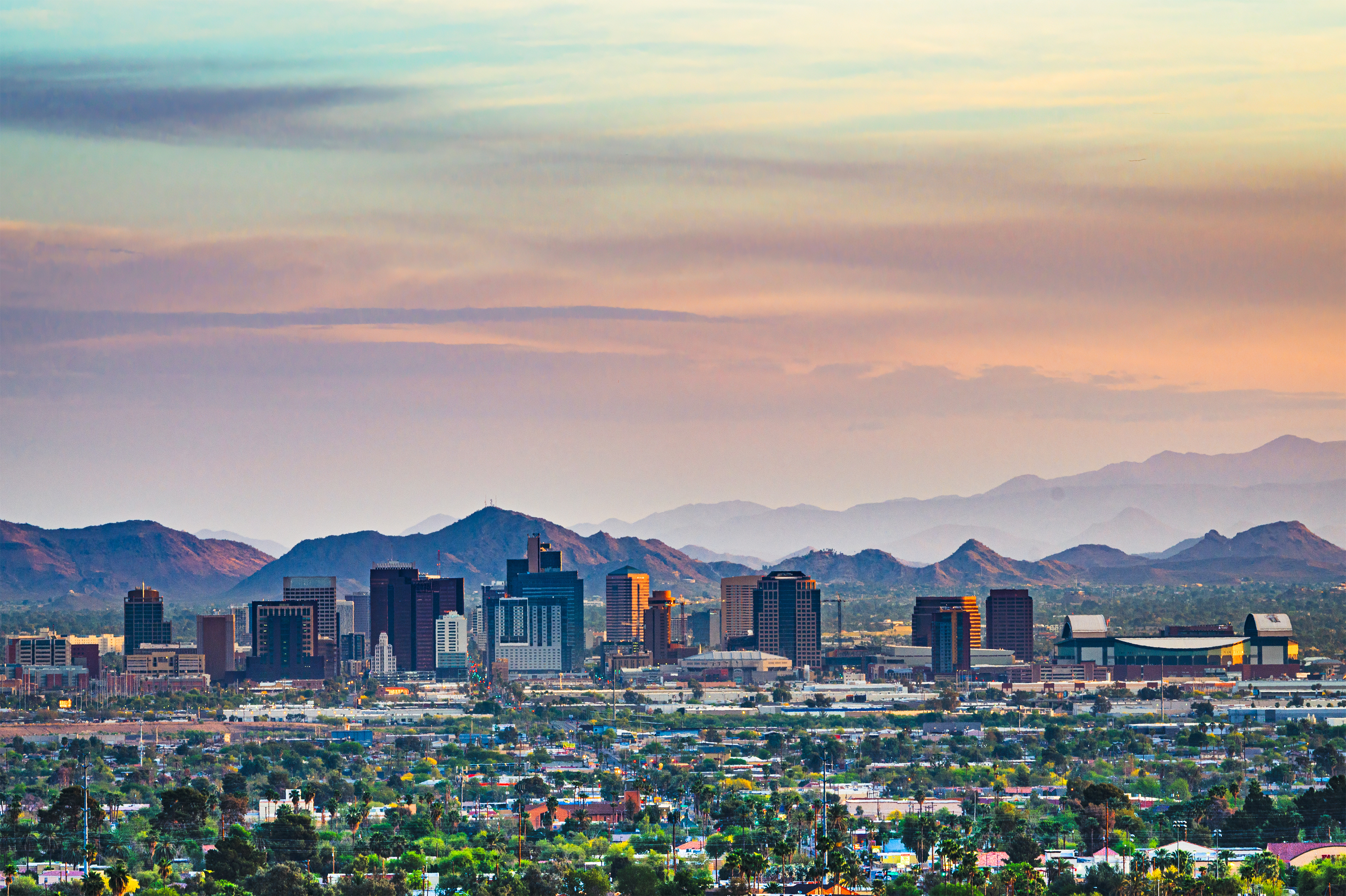 Phoenix skyline