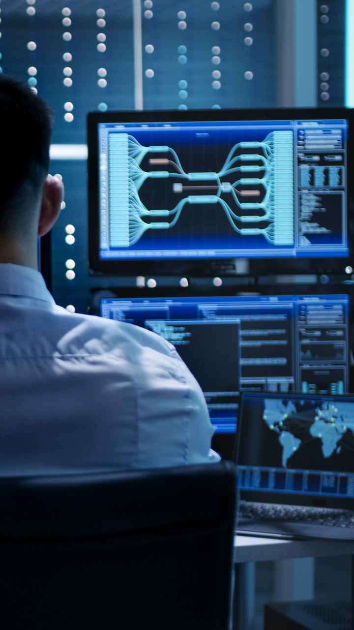 guy on computer