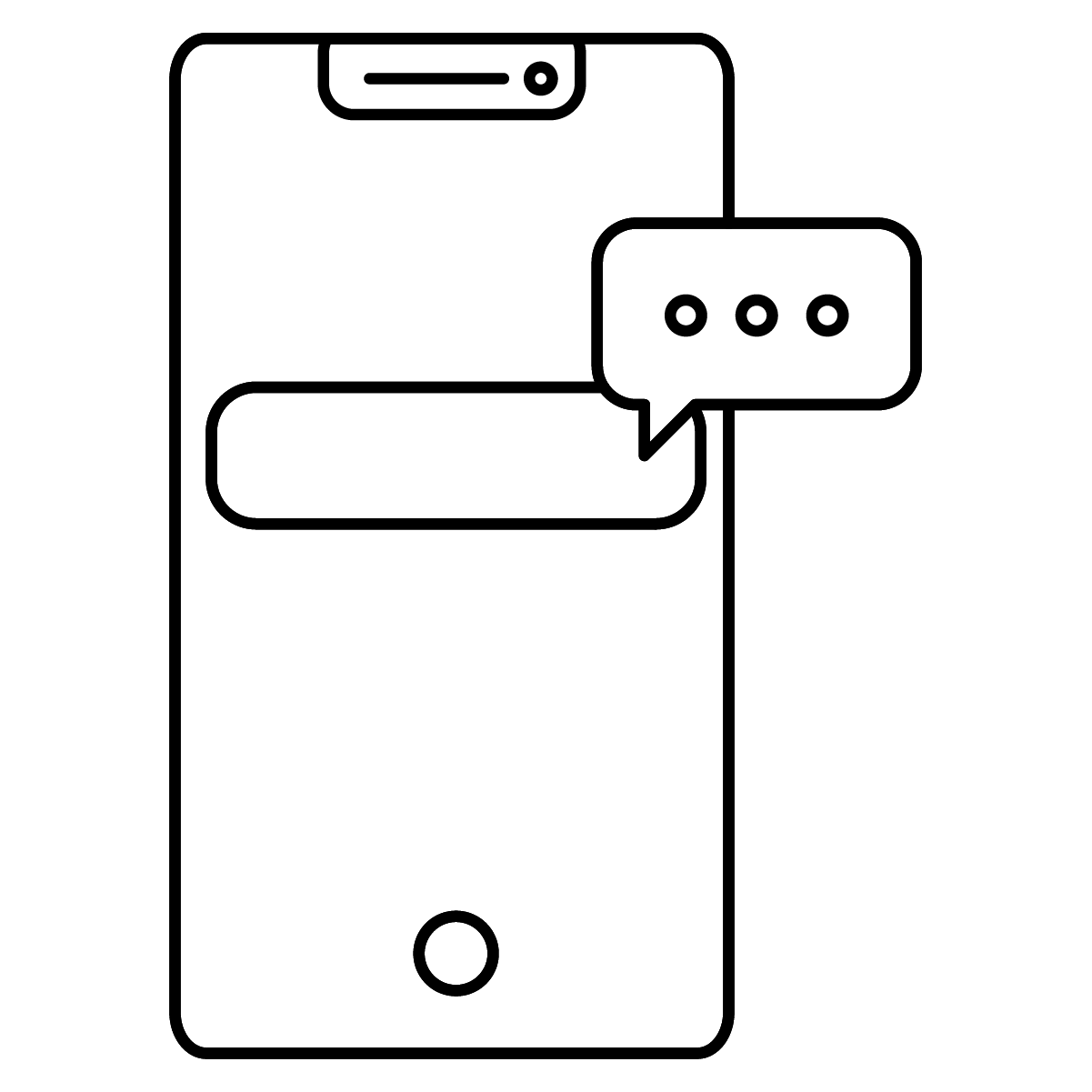 Icon of a cell phone