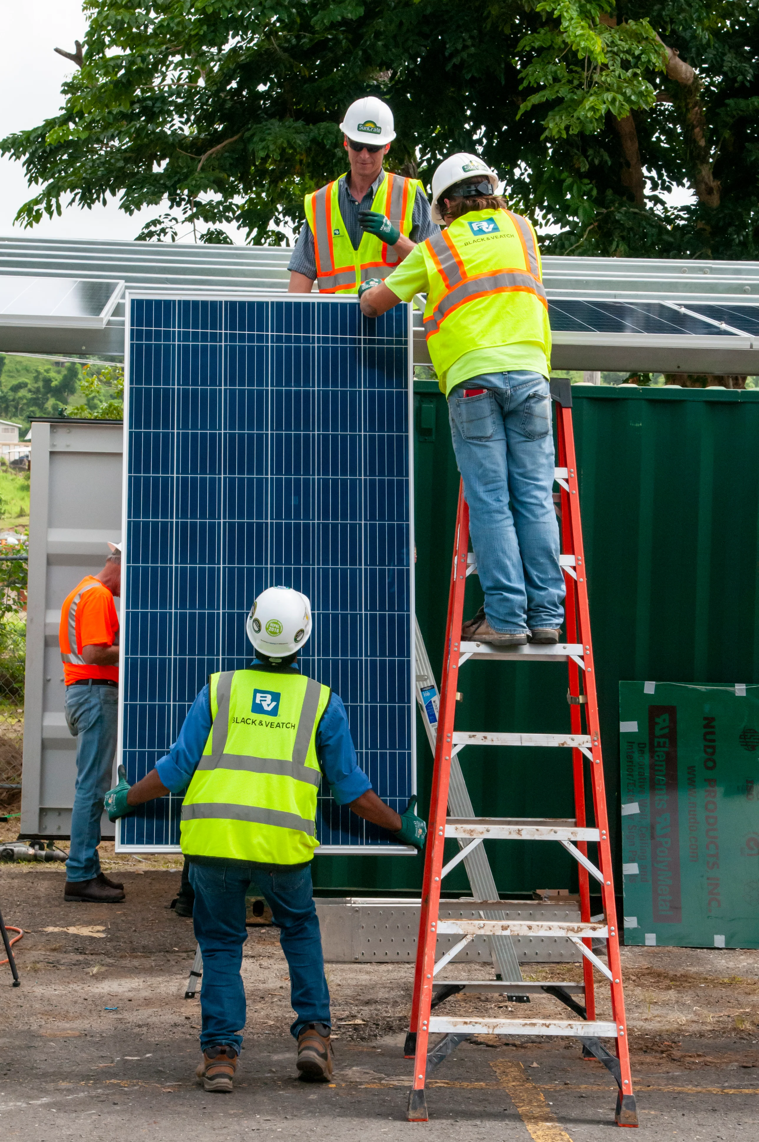 SunCrate Modular Solar in Puerto Rico