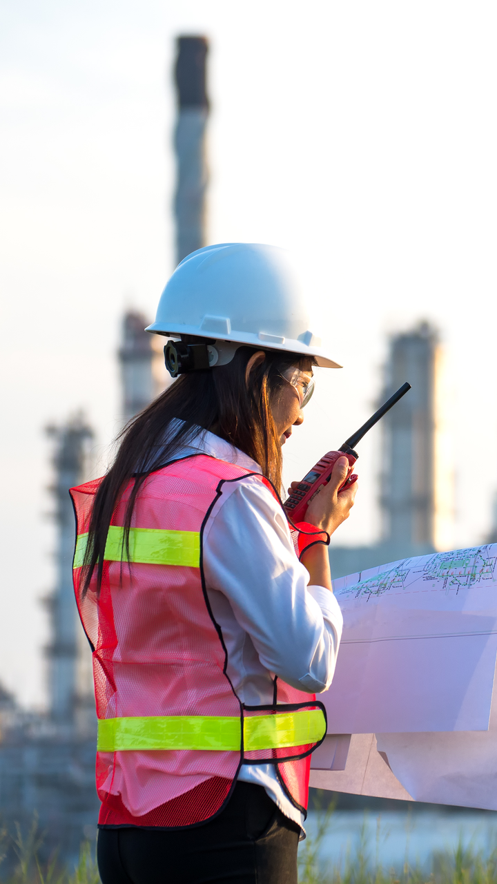 engineer at power plant