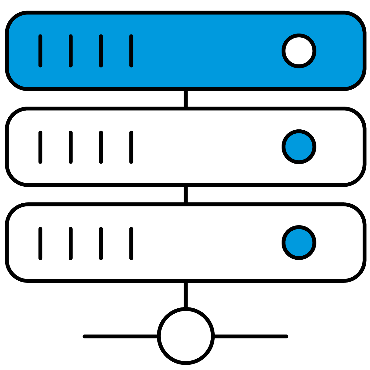 Data centers icon