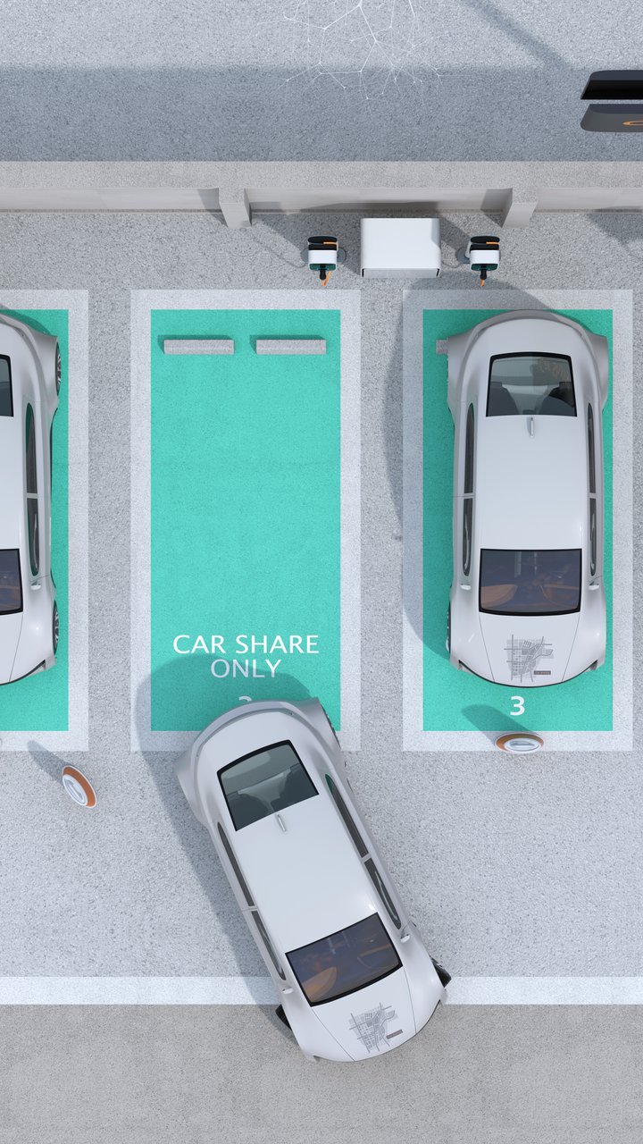 EV Parking Lot