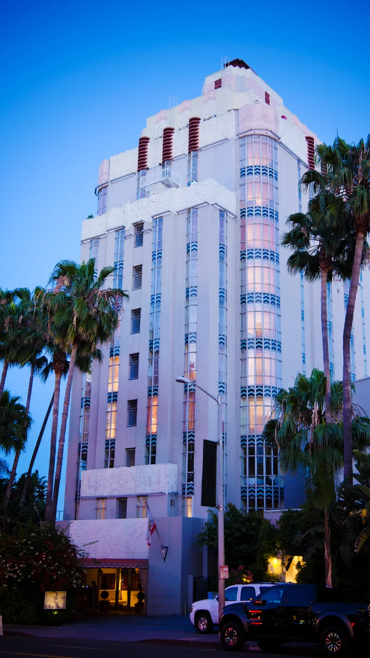 Sunset Tower on Sunset Strip CA