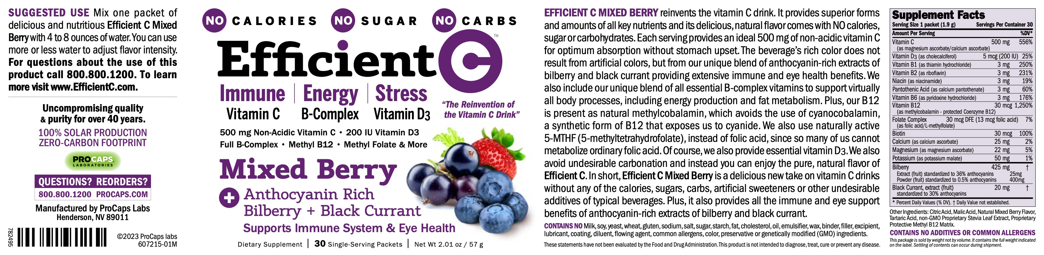 Efficient C™ Mixed Berry