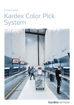 Panoramica guida del prodotto Kardex Color Pick System