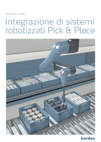 Prelievo di singoli articoli con un robot