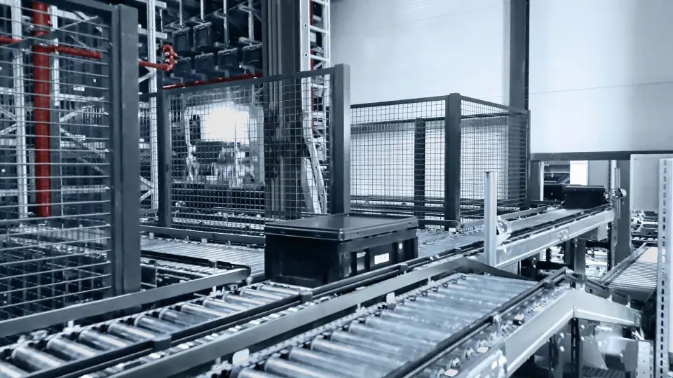 Bin conveyor technology in the miniload-system