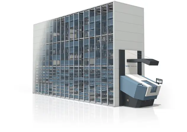 Kardex Miniload-in-a-Box Vertical Buffer Module