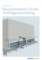 Kardex Shuttle mit Robotertechnik