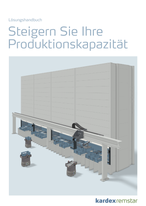 Kardex Shuttle mit Pick and Place Roboter