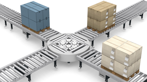 Unità di trasferimento - turntable a 4 direzioni