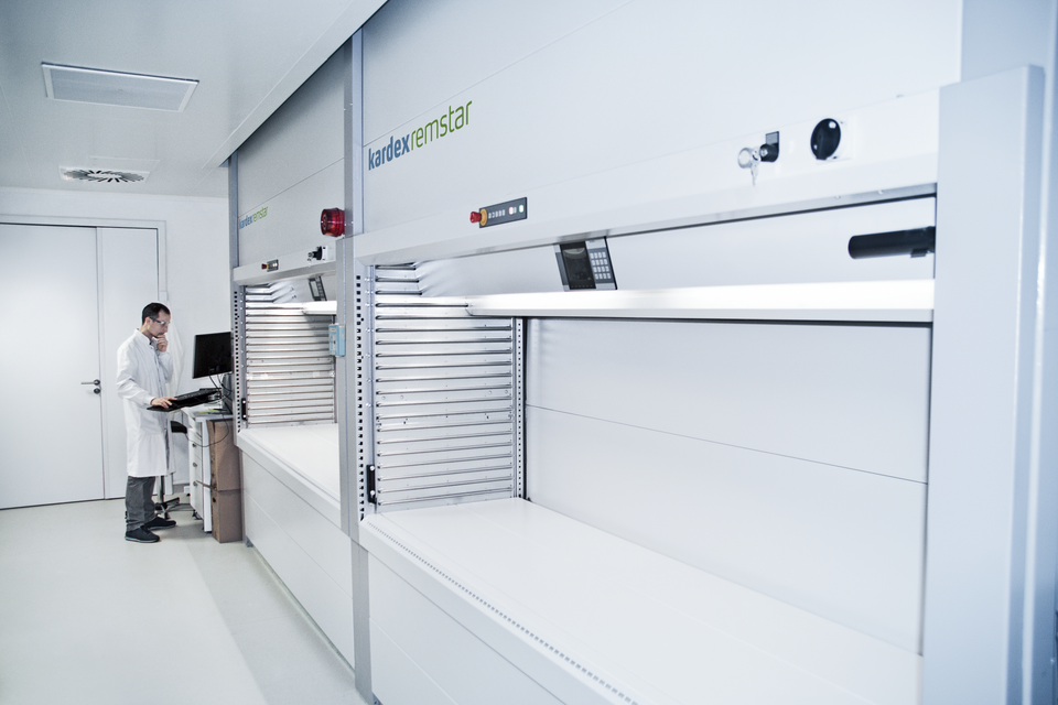 Climate controlled storage for pharma production
