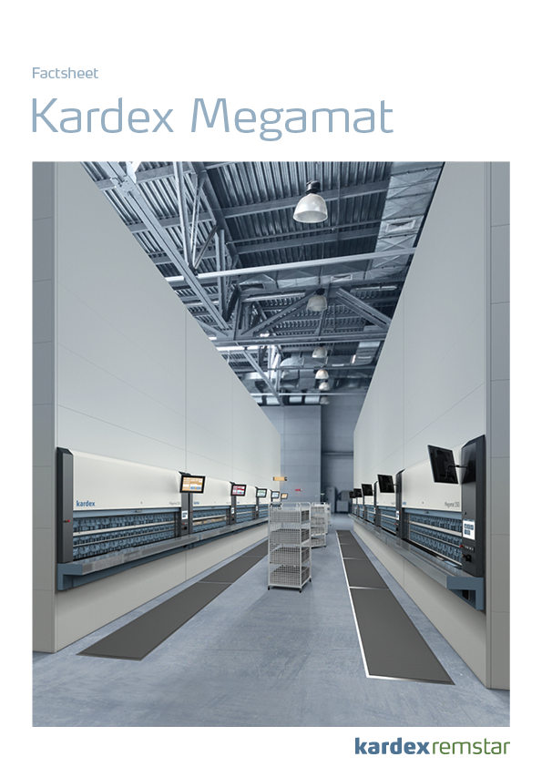 Výhody skladovanie s Kardex Megamat - produktová brožúra 