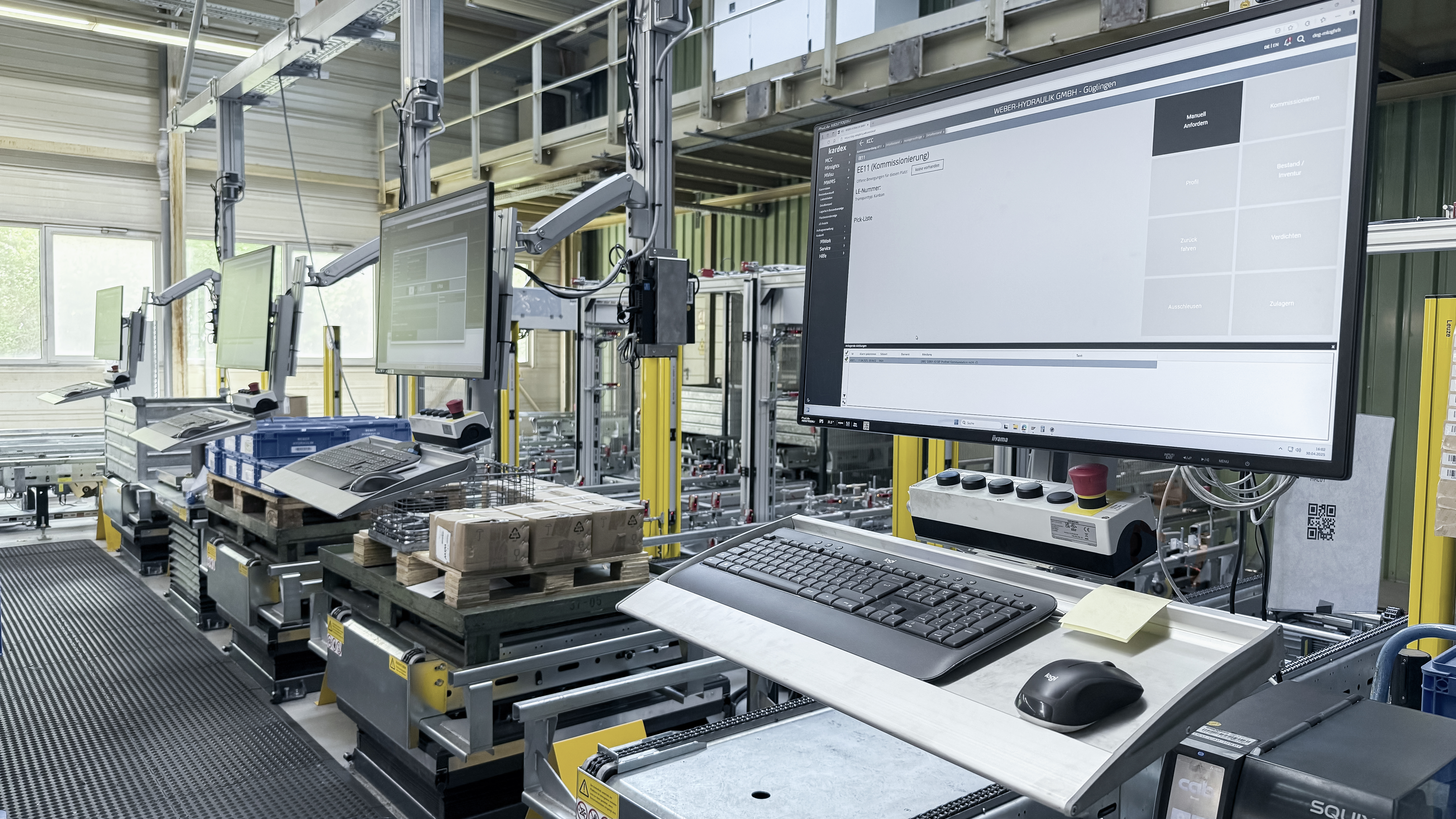 Modernisierung und Retrofit einer bestehenden Lageranlage von Kardex Mlog