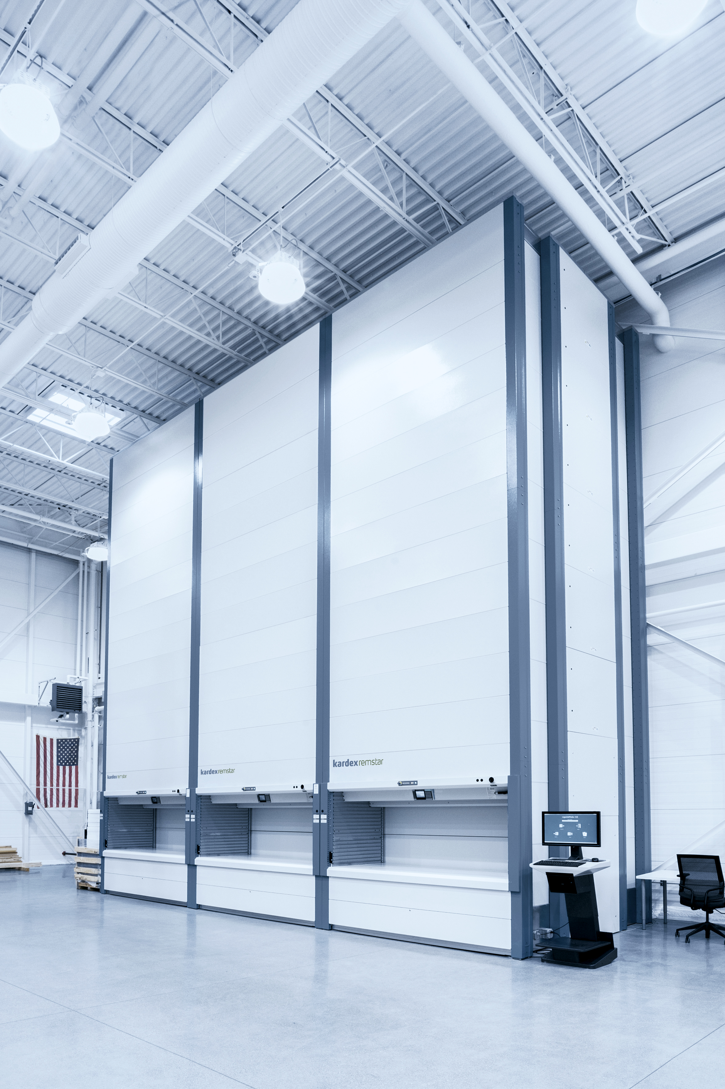 Kardex shuttle vlm at DOD base