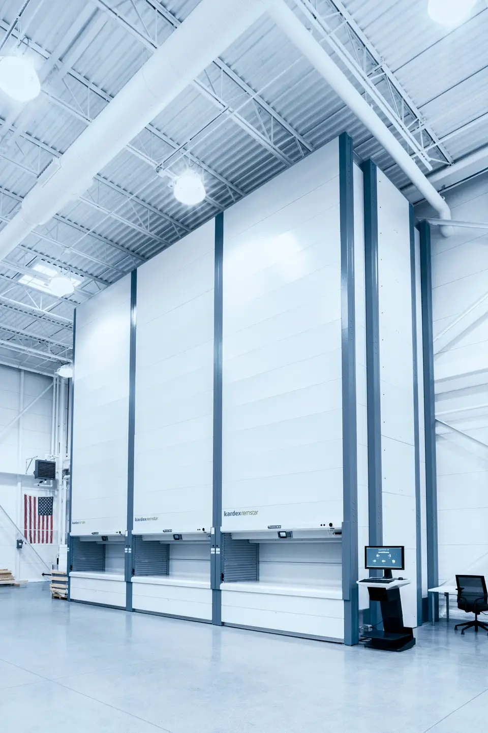 Kardex shuttle vlm at DOD base