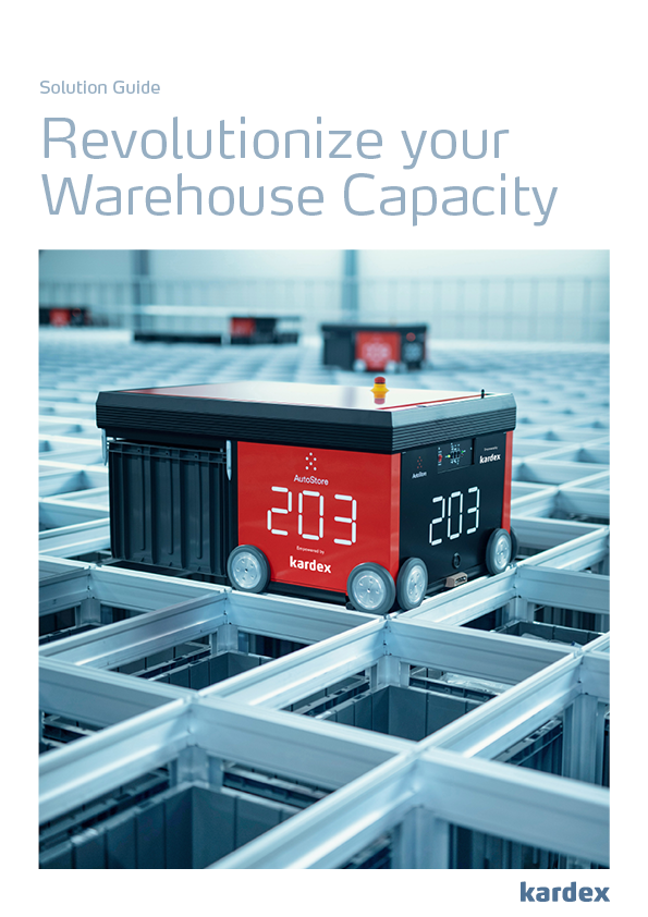 Revolutionize warehouse capacity autostore solution guide cover image