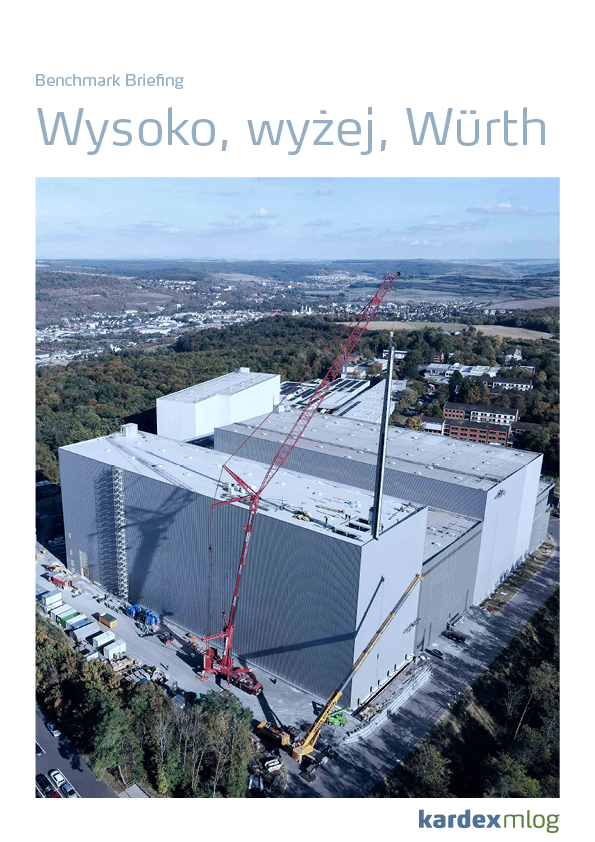 Nowe 50-metrowe magazyny wysokiego składowania dla Würth Industrie Service