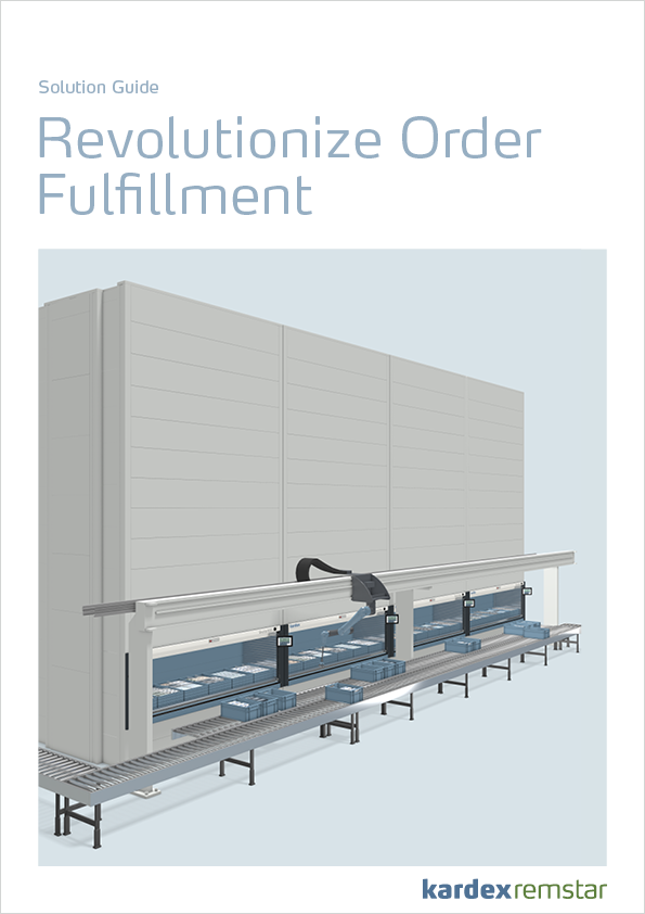 Cover Solution Guide Kardex Shuttle with Robotics