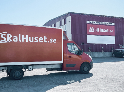 หน้าปกเรื่องราวความสำเร็จของลูกค้า SkalHuset.se
