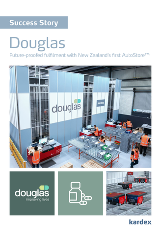 หน้าปกเรื่องราวความสำเร็จของลูกค้า Douglas Pharmaceuticals