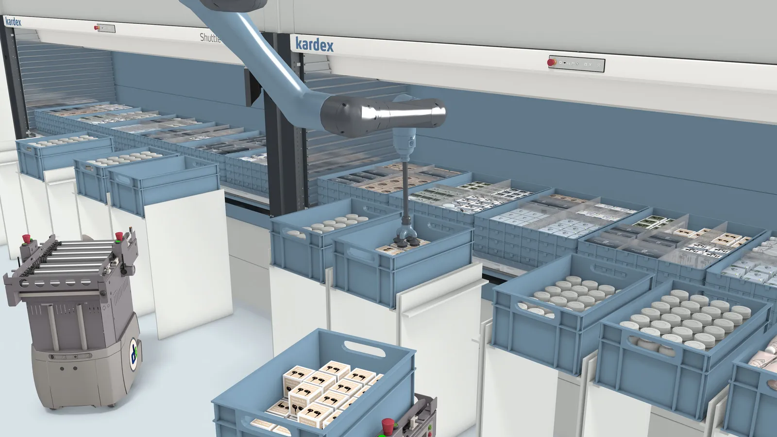 Pick and Place Robotic Solution with AMRs
