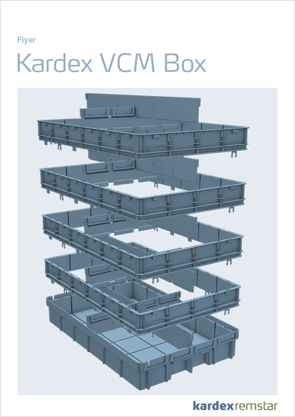 Cover Flyer Kardex VCM Box