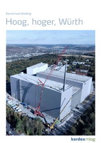 Nieuw 50&nbsp;m hoog hoogbouwmagazijn voor Würth Industrie Service