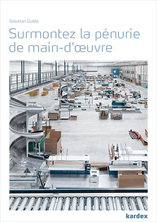 Guide de solutions | Surmontez la pénurie de main-d’œuvre en entrepôt avec AutoStore et la robotique