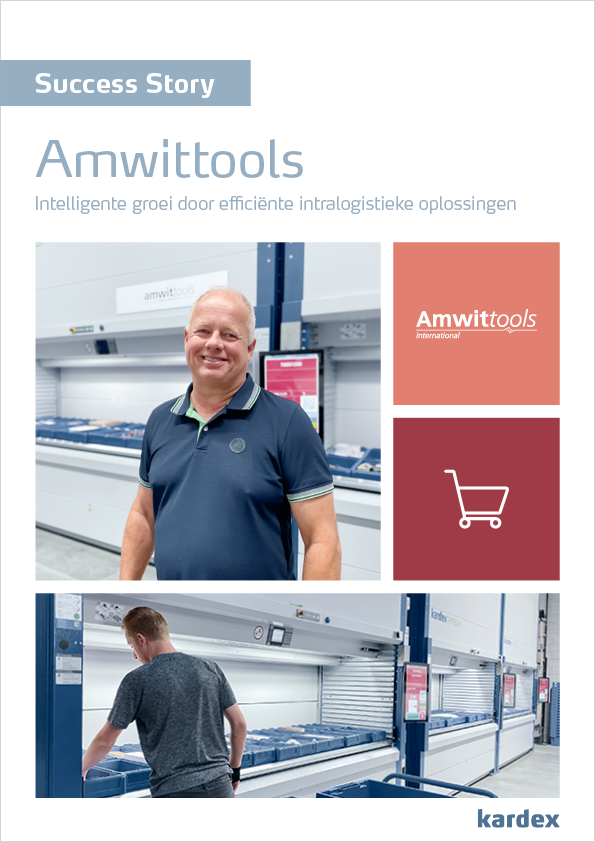 Kardex Shuttles met Kardex Color Pick System bij Amwittools