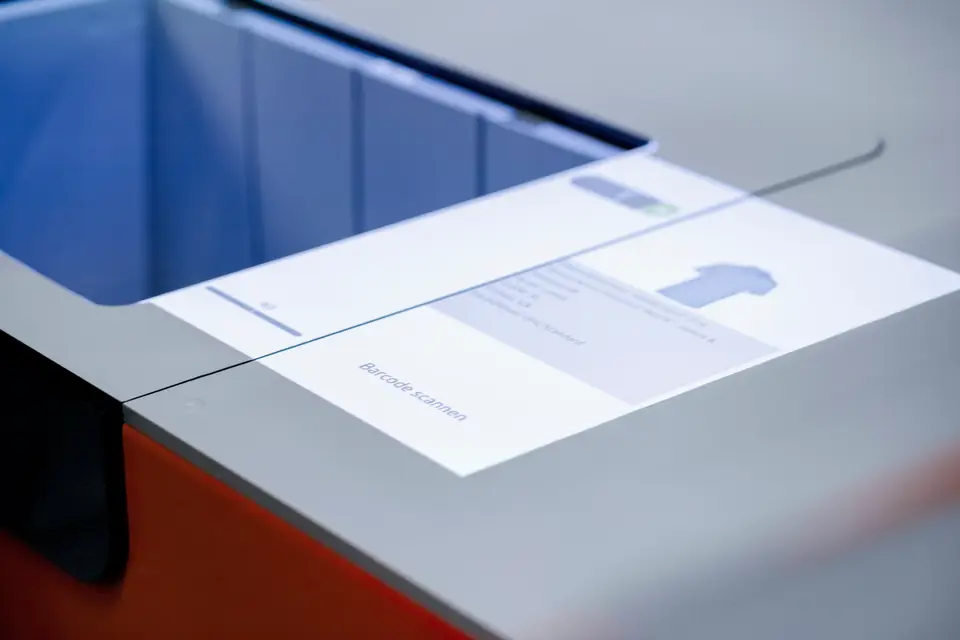 Order Details Displayed Directly on the AutoStore Port