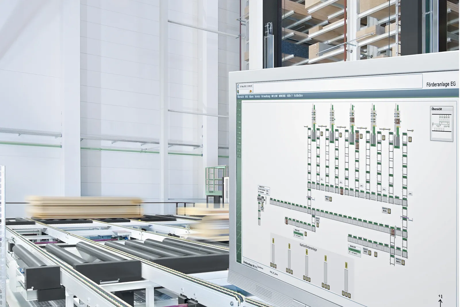 Optimise Intralogistics with the Kardex Control Center