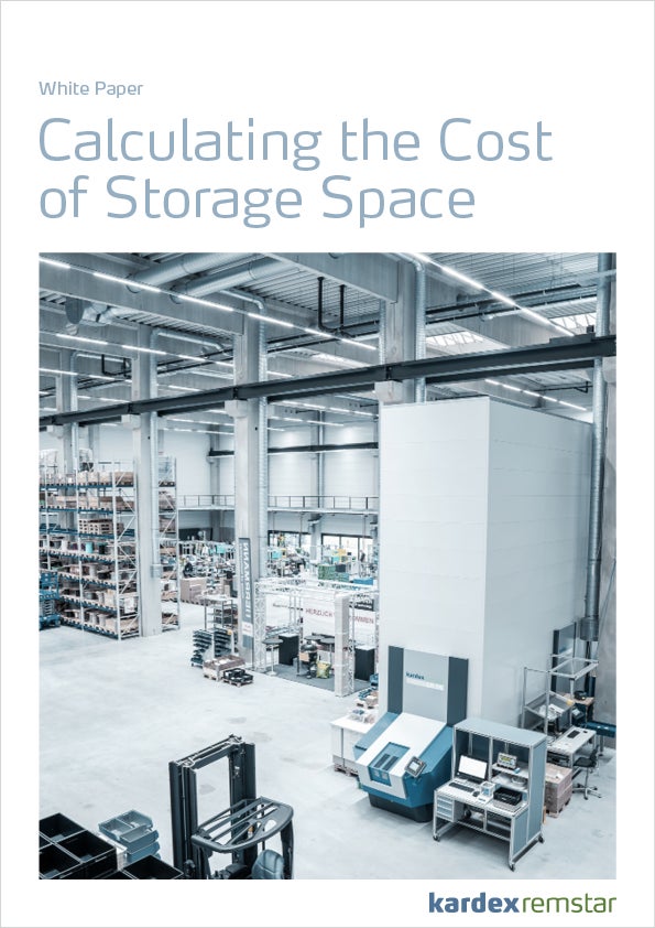 Cover page for Calculating the Cost of Storage Space White Paper