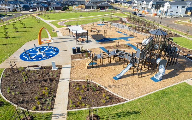 Landscaping and playground completion