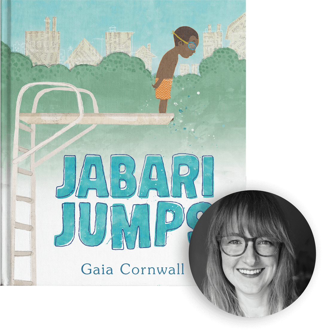 Jabari Jumps by Meg Medina and Illustrated by Gaia Cornwall