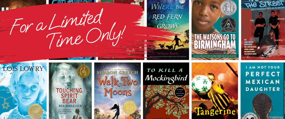 Huge Savings on Top-Selling Classroom Novels