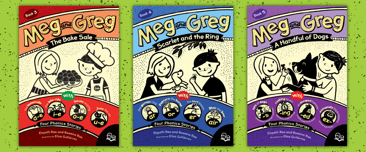 Meg and Greg Decodable Books