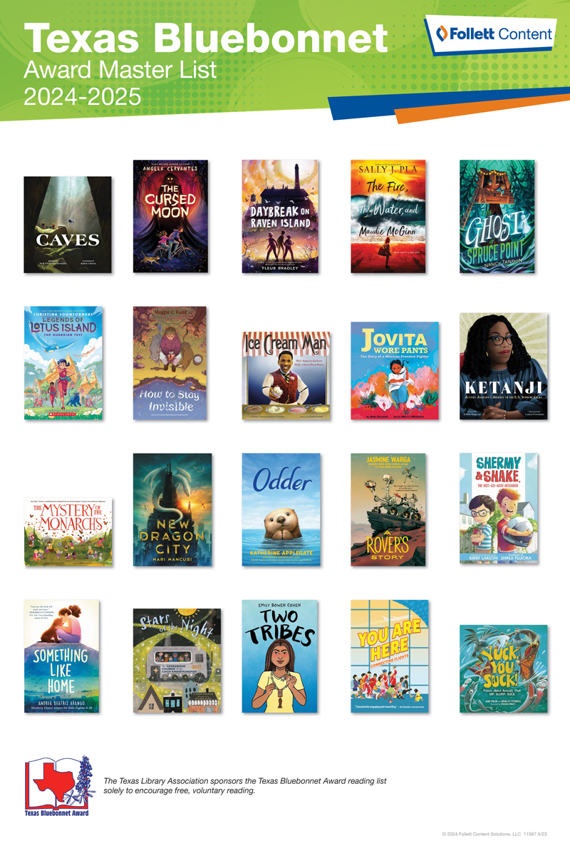 Bluebonnet Book List 2025