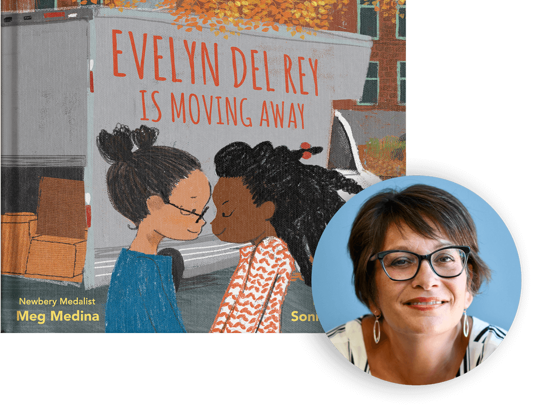 Evelyn Del Ray is Moving Awa by Meg Medina and Illustrated by Sonia Sánchez Martinez
