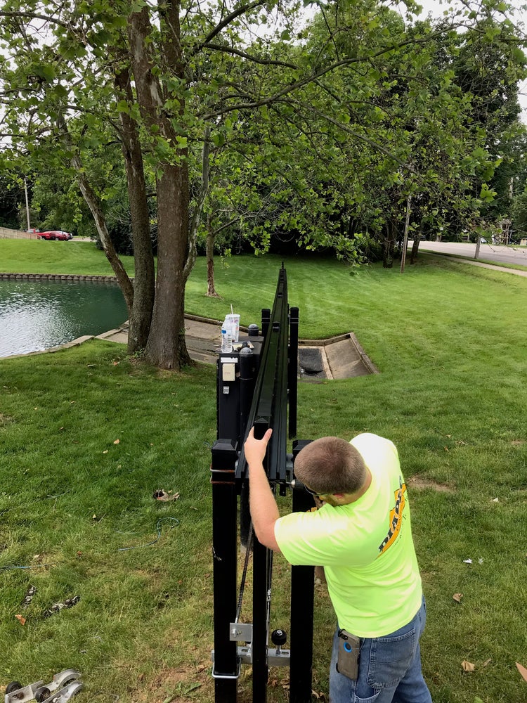 Expert installation of automatic gates for enhanced property security.