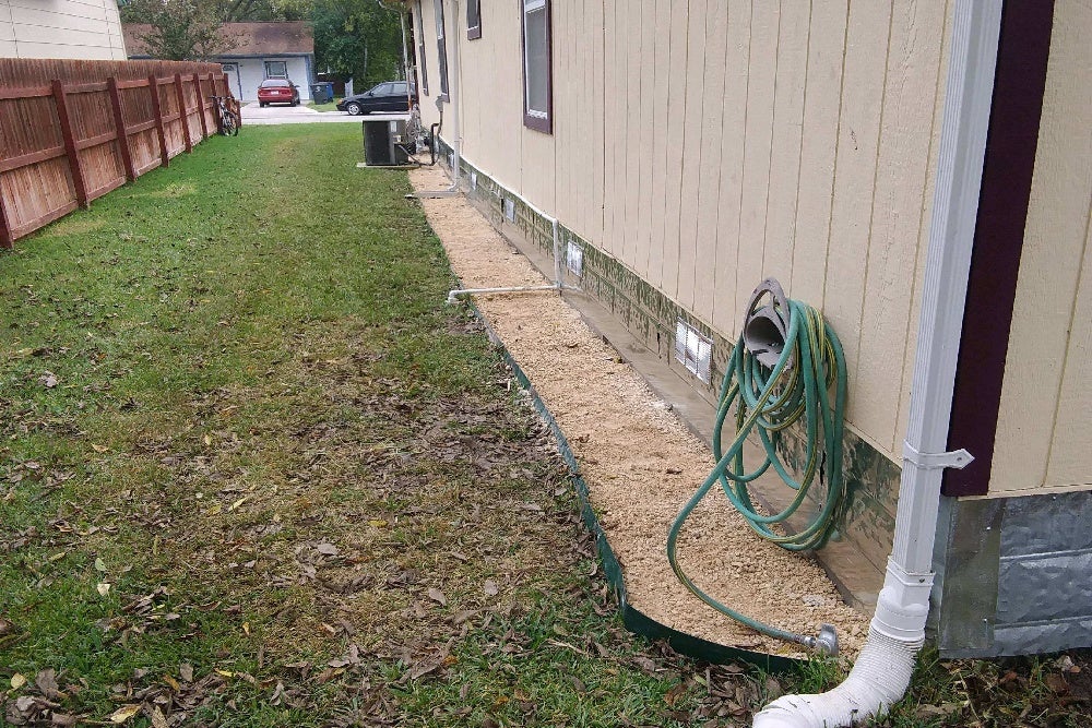 Residential Foundation Drainage System