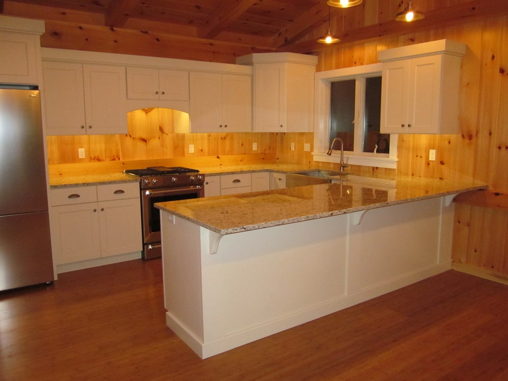 A beautifully remodeled kitchen showcasing the work of top Geneva, NY contractors