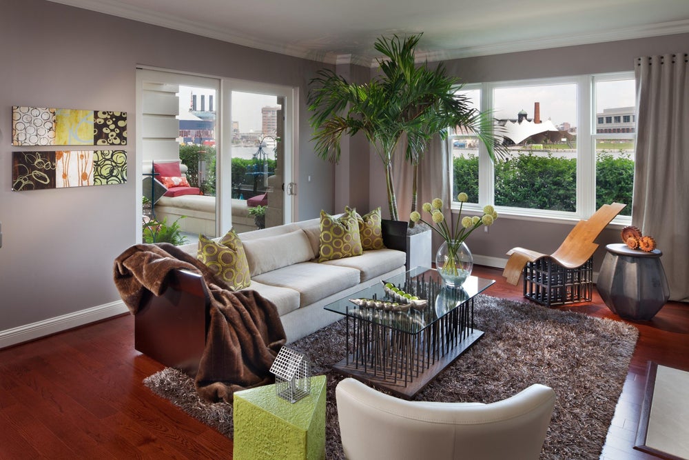 A beautifully designed interior space in a Frederick, MD home