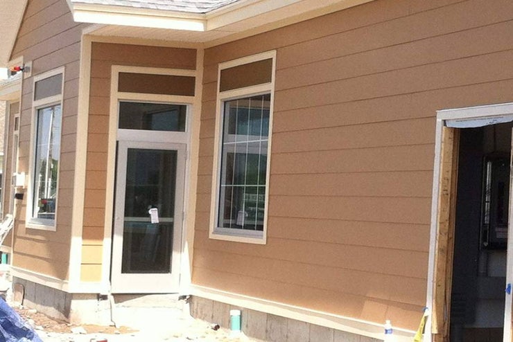 A charming home with a freshly painted exterior