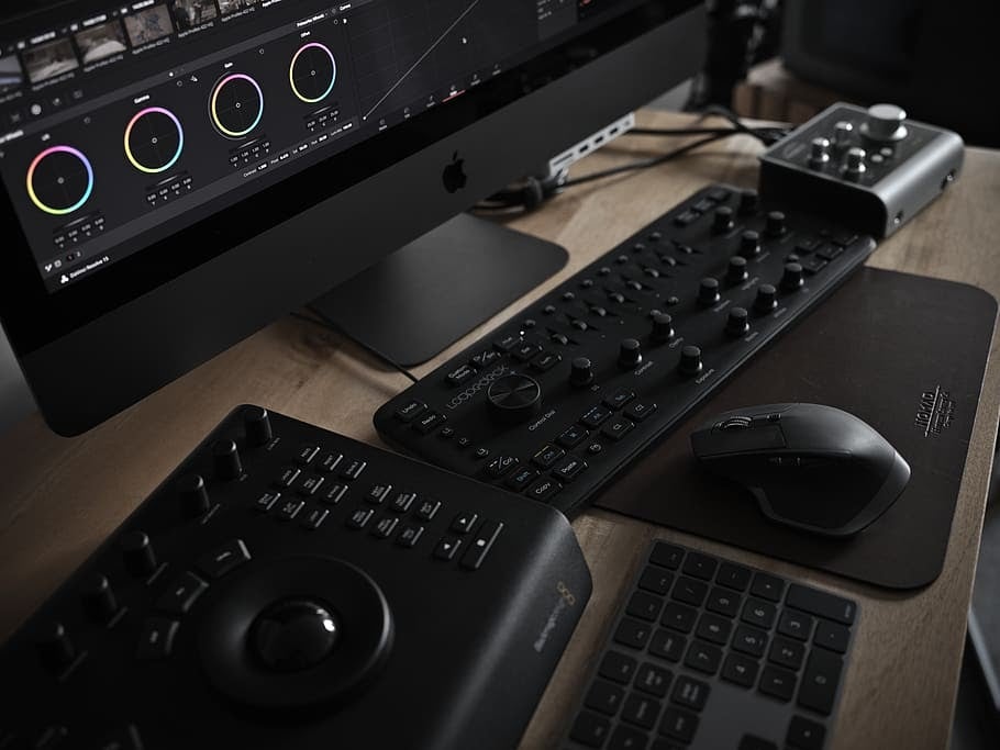 Screenshot of DaVinci Resolve