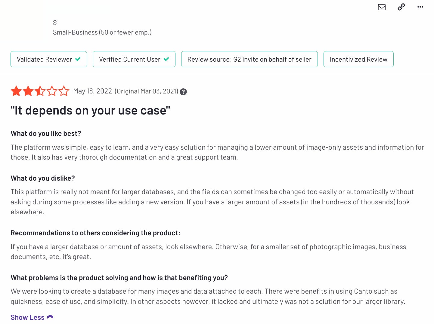 Canto review