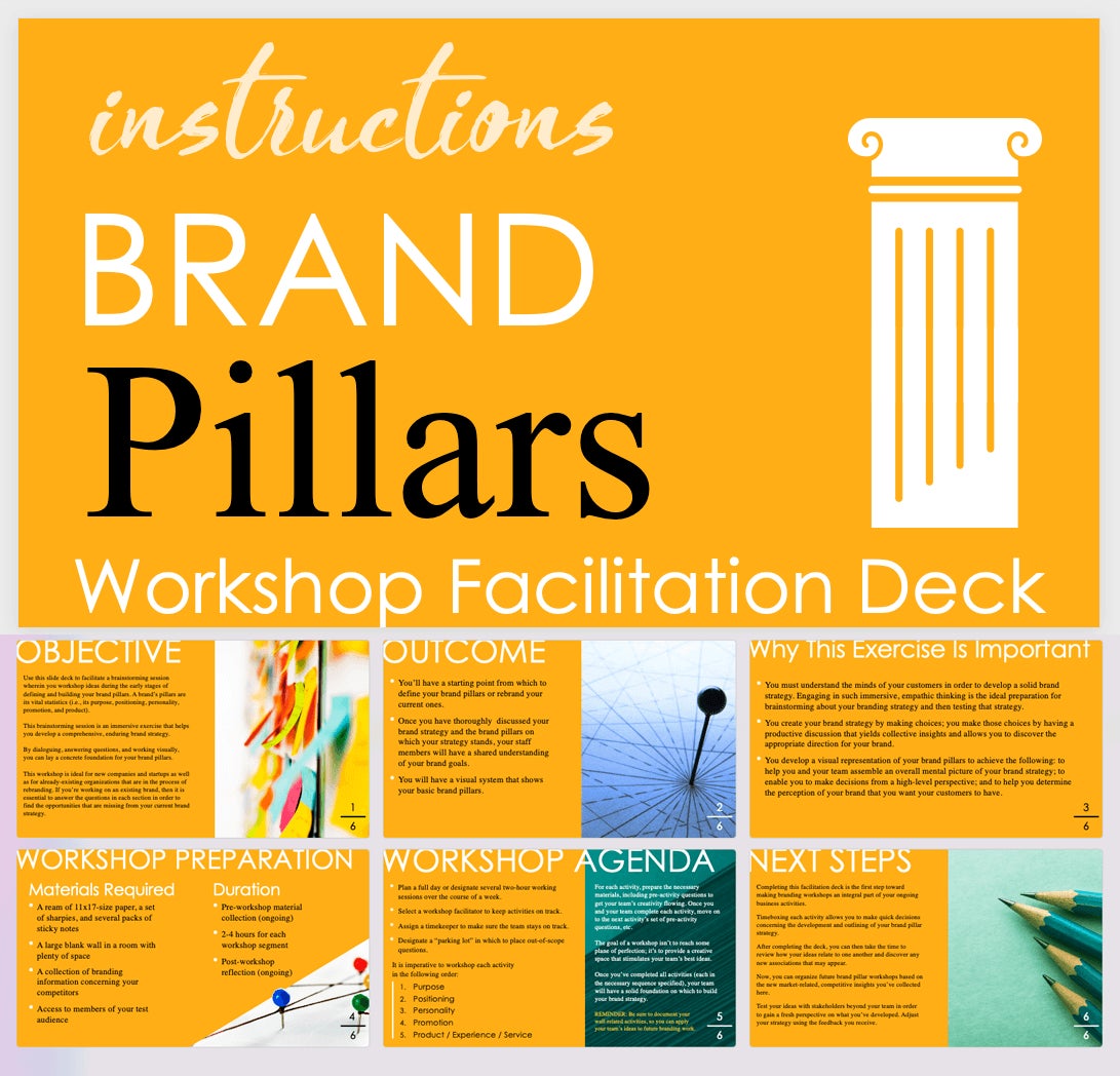 Brand Pillar Workshop Template